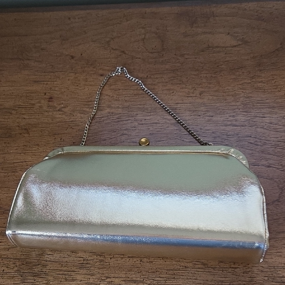 Elegant Gold Clutch Bag
